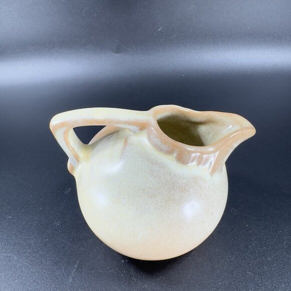Vintage Frankoma Miniature Creamer Pitcher Glazed in Brown Hand Made Marked VTG - Picture 11 of 11